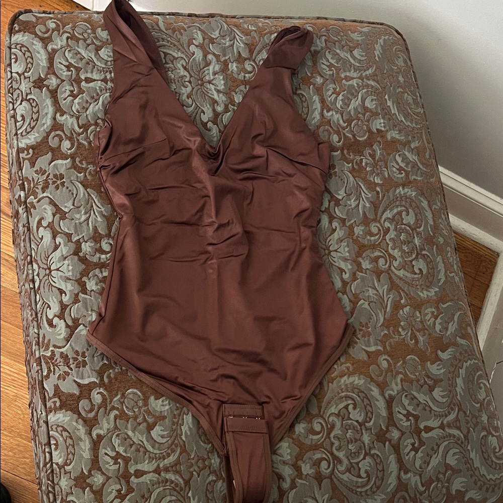 Women’s one piece Body Suit “Brown”